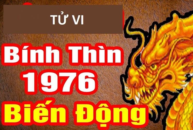 Tử vi trọn đời tuổi Bính Thìn 1976 nữ mạng theo từng giai đoạn