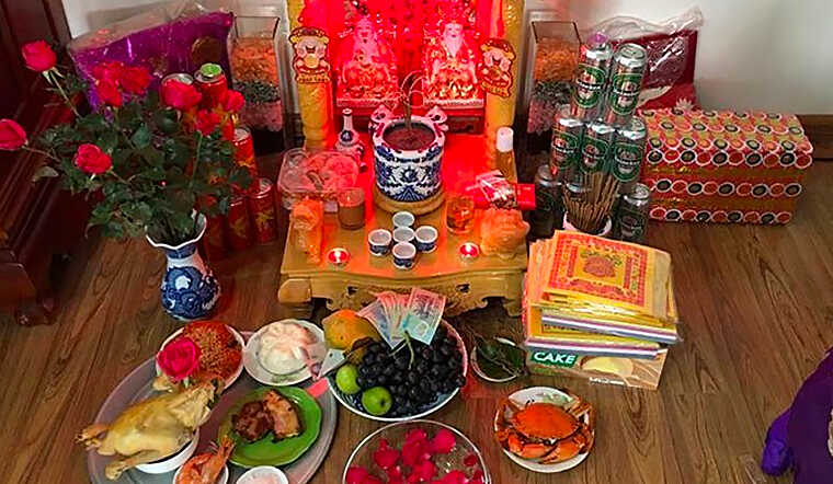 Văn khấn Thần Tài mùng 1 Tết