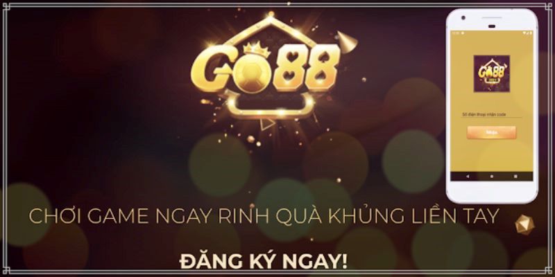 Hướng dẫn đăng ký nhanh Go 88 với điện thoại 