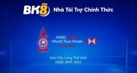 BK8 chính thức là nhà tài trợ chính thức cho giải cầu lông BWF