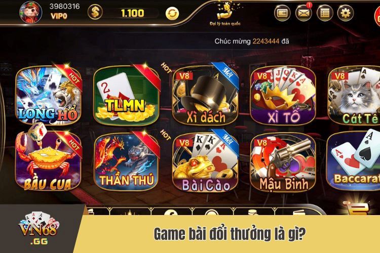 Game bài đổi thưởng là gì?