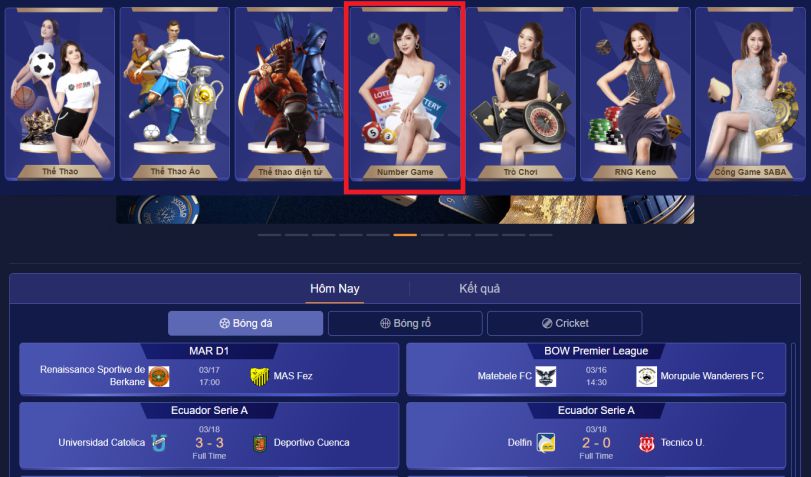 Sảnh lô đề online hấp dẫn của nhà cái Win55