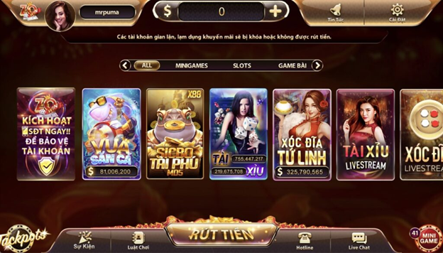 Game bài Tài Xỉu