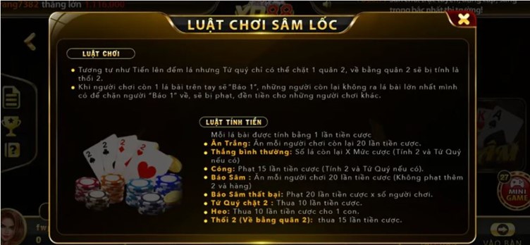 Khám phá luật chơi đơn giản của game bài Sâm