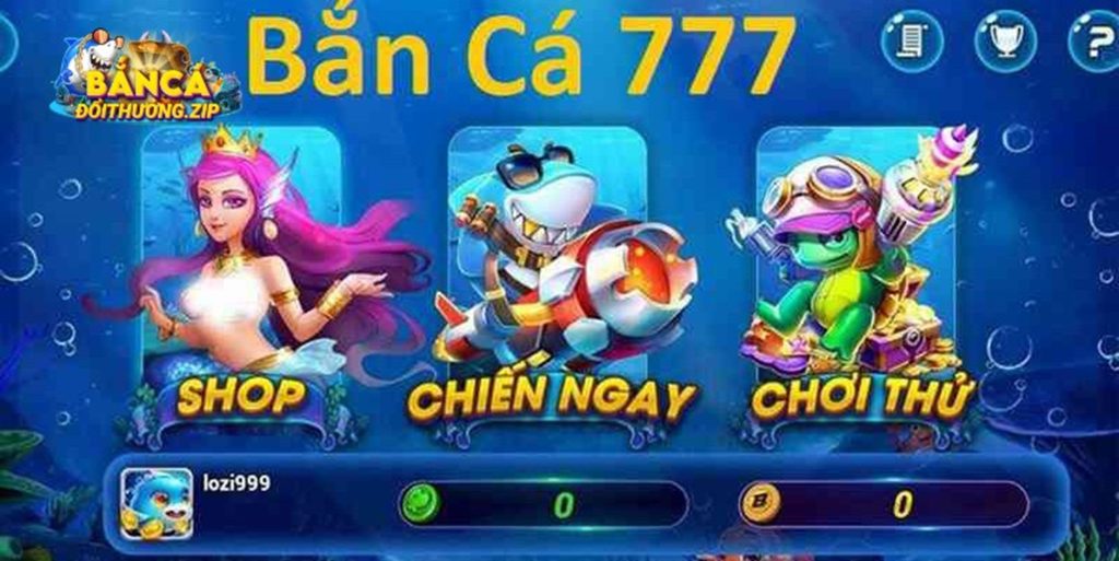 Những sản phẩm game đang Hot tại bắn cá 777