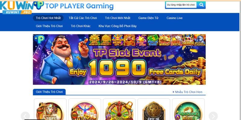 Game slot KUWIN với hàng loạt chủ đề hấp dẫn