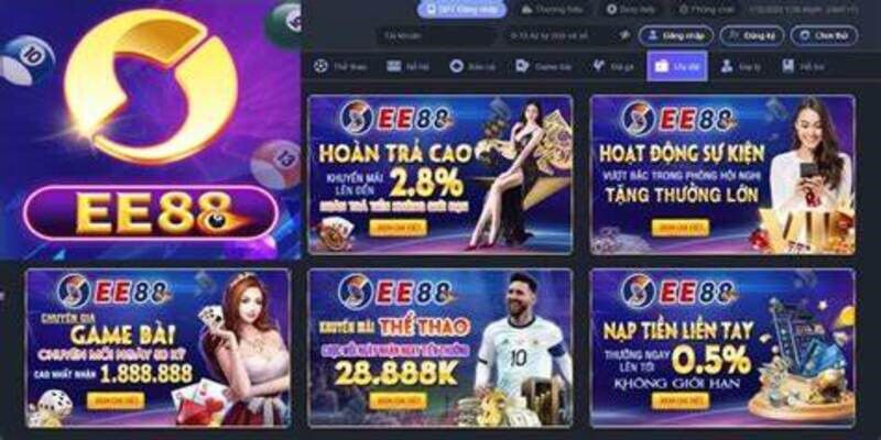 Những loại game cá cược tại thiên đường giải trí EE88