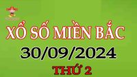 Dự đoán XSMB thứ 2 soi cầu Rồng Bạch Kim 30/9/2024