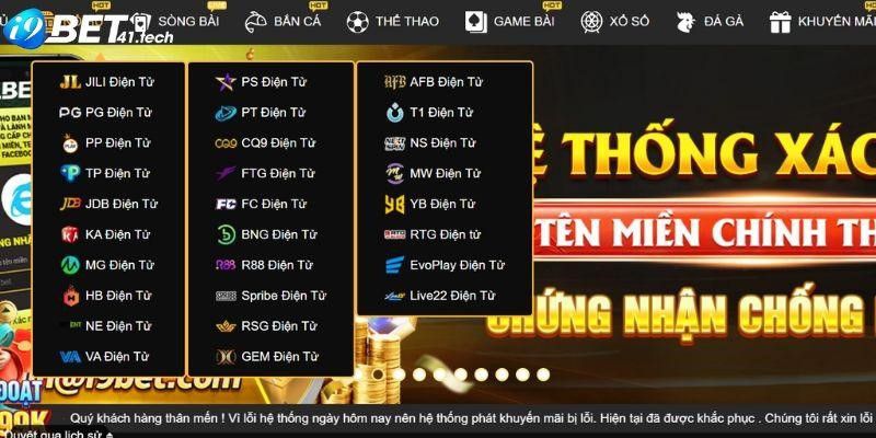 Giới thiệu những thông tin cơ bản về nhà cái I9BET