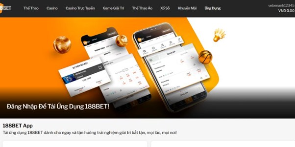 Khám phá thế giới cá cược tiện lợi với app 188BET đỉnh cao